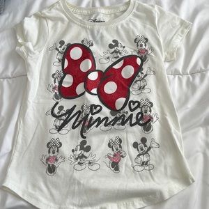 Minnie little girls shirt size 7-8